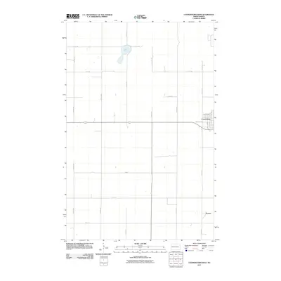 2011 Map of Cooperstown West, 2011 Print
