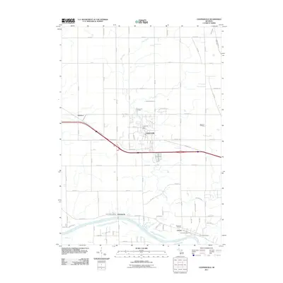 2011 Map of Coopersville, 2011 Print