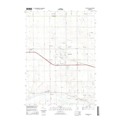 2014 Map of Coopersville, 2014 Print