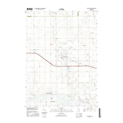 2017 Map of Coopersville, 2017 Print