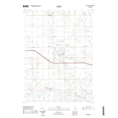 2019 Map of Coopersville, 2019 Print
