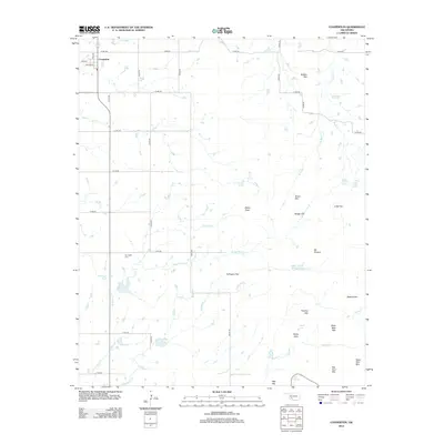 2012 Map of Cooperton, 2012 Print