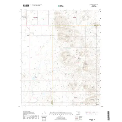 2018 Map of Cooperton, 2018 Print