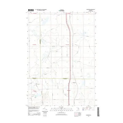 2014 Map of Cooperton, 2014 Print
