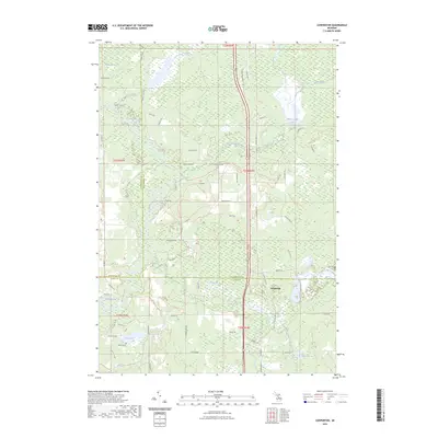 2023 Map of Cooperton, 2023 Print