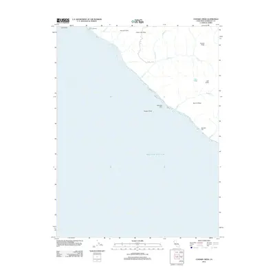 2012 Map of Cooskie Creek, 2012 Print