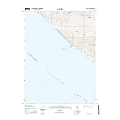 2015 Map of Cooskie Creek, 2015 Print