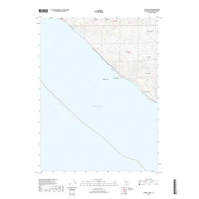 2018 Map of Cooskie Creek, 2018 Print