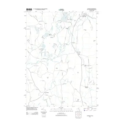 2013 Map of Copake, 2013 Print