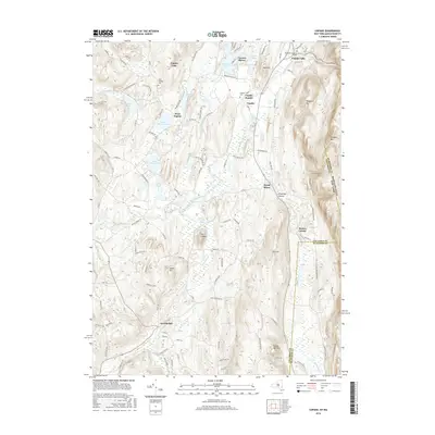 2016 Map of Copake, 2016 Print