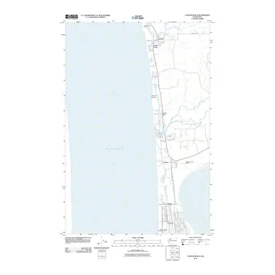 2011 Map of Copalis Beach, 2011 Print