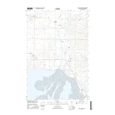 2017 Map of Copalis Crossing, 2017 Print