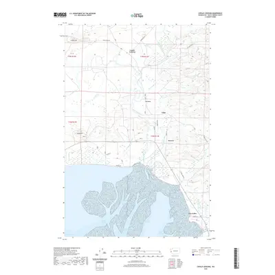 2020 Map of Copalis Crossing, 2020 Print