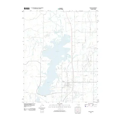2010 Map of Copan, 2010 Print