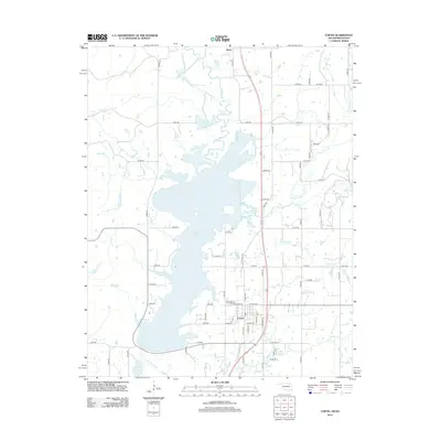 2013 Map of Copan, 2013 Print
