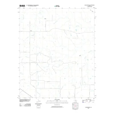 2010 Map of Cope Branch, 2010 Print