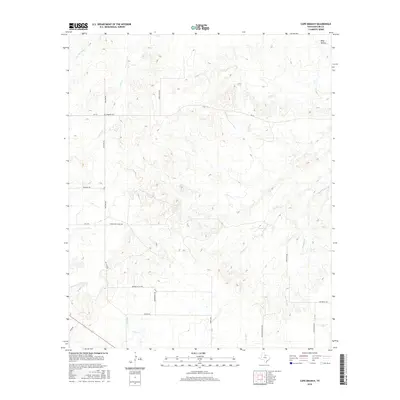 2016 Map of Cope Branch, 2016 Print