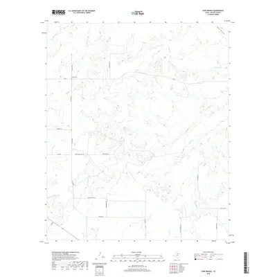 2019 Map of Cope Branch, 2019 Print