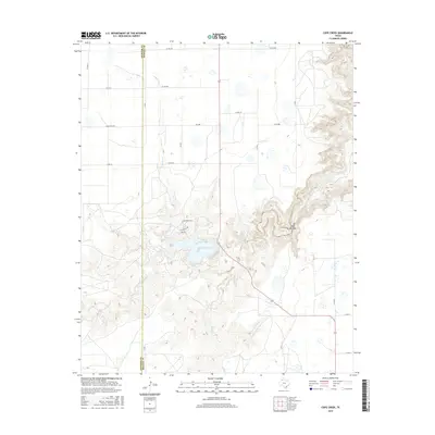 2016 Map of Cope Creek, 2016 Print