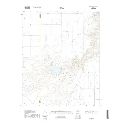 2019 Map of Cope Creek, 2019 Print