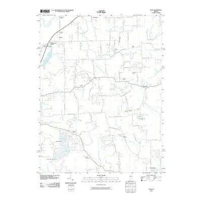 2010 Map of Cope, 2010 Print