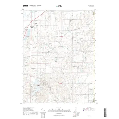 2019 Map of Cope, 2019 Print