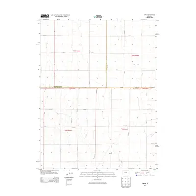 2013 Map of Cope SE, 2013 Print