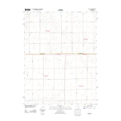 2013 Map of Cope SW, 2013 Print