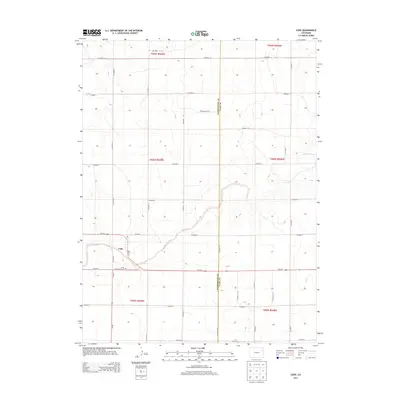 2013 Map of Cope, 2013 Print