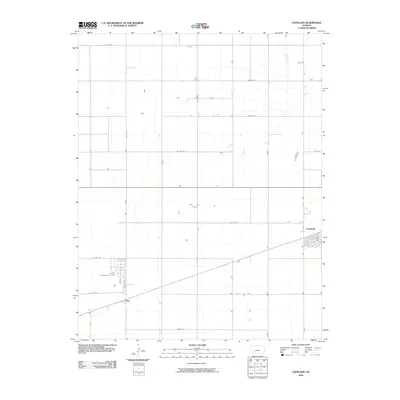 2009 Map of Copeland, 2009 Print