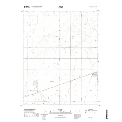 2018 Map of Copeland, 2018 Print