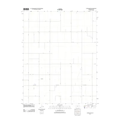 2012 Map of Copeland NE, 2012 Print