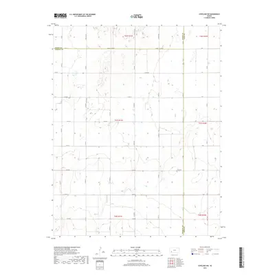 2018 Map of Copeland NW, 2018 Print