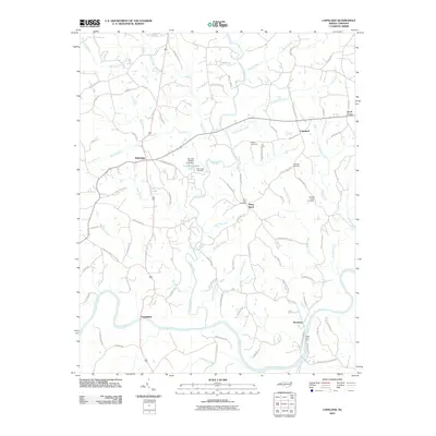 2010 Map of Copeland, 2010 Print