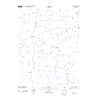2013 Map of Copeland, 2013 Print