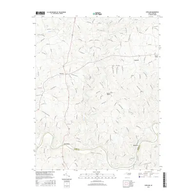 2016 Map of Copeland, 2016 Print