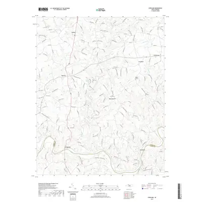 2019 Map of Copeland, 2019 Print