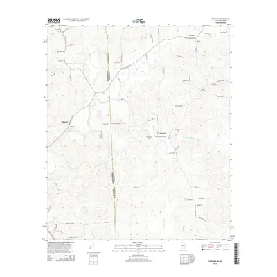 2014 Map of Copeland, 2014 Print