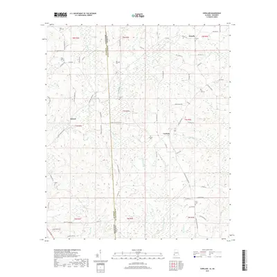 2018 Map of Copeland, 2018 Print