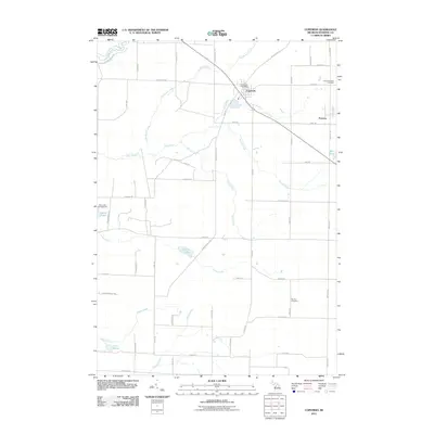 2011 Map of Copemish, 2011 Print