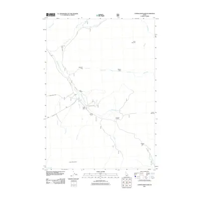 2011 Map of Copper Basin Knob, 2011 Print