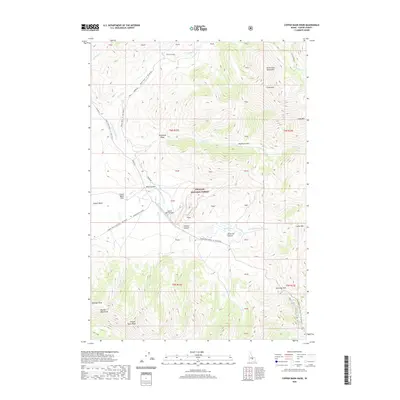 2020 Map of Copper Basin Knob, 2020 Print