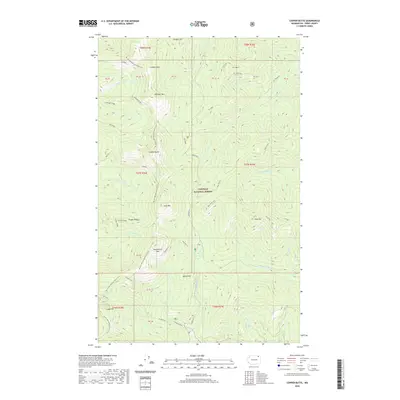 2020 Map of Copper Butte, 2020 Print