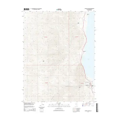 2014 Map of Copper Canyon, 2014 Print