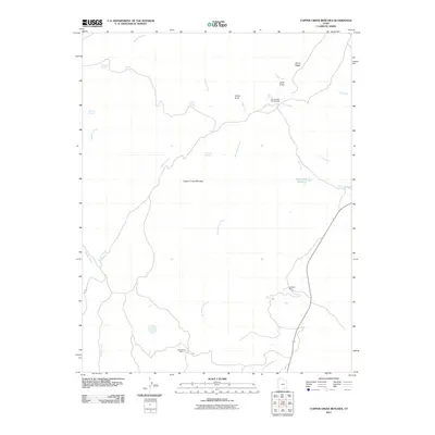 2011 Map of Copper Creek Benches, 2011 Print
