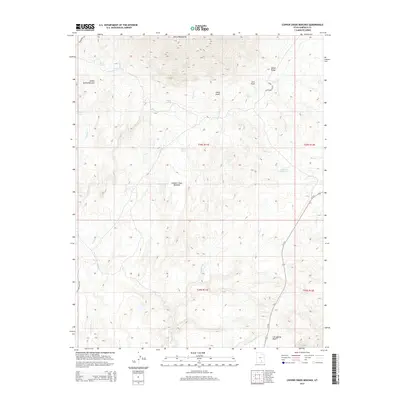 2014 Map of Copper Creek Benches, 2014 Print