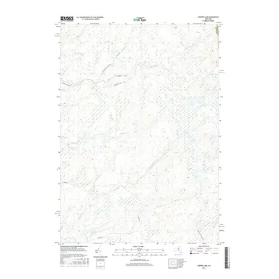 2016 Map of Copper Lake, 2016 Print