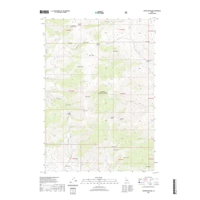 2020 Map of Copper Mountain, 2020 Print