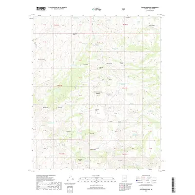 2018 Map of Copper Mountain, 2018 Print