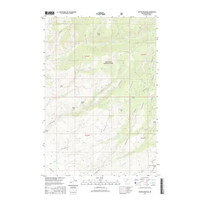 2017 Map of Copper Mountain, 2017 Print